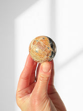 Load image into Gallery viewer, Black Tourmaline in Feldspar Sphere 01
