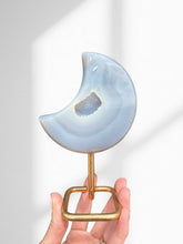 Load image into Gallery viewer, Agate Moon + Stand 07
