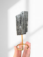 Load image into Gallery viewer, Black Tourmaline 10 (on stand)
