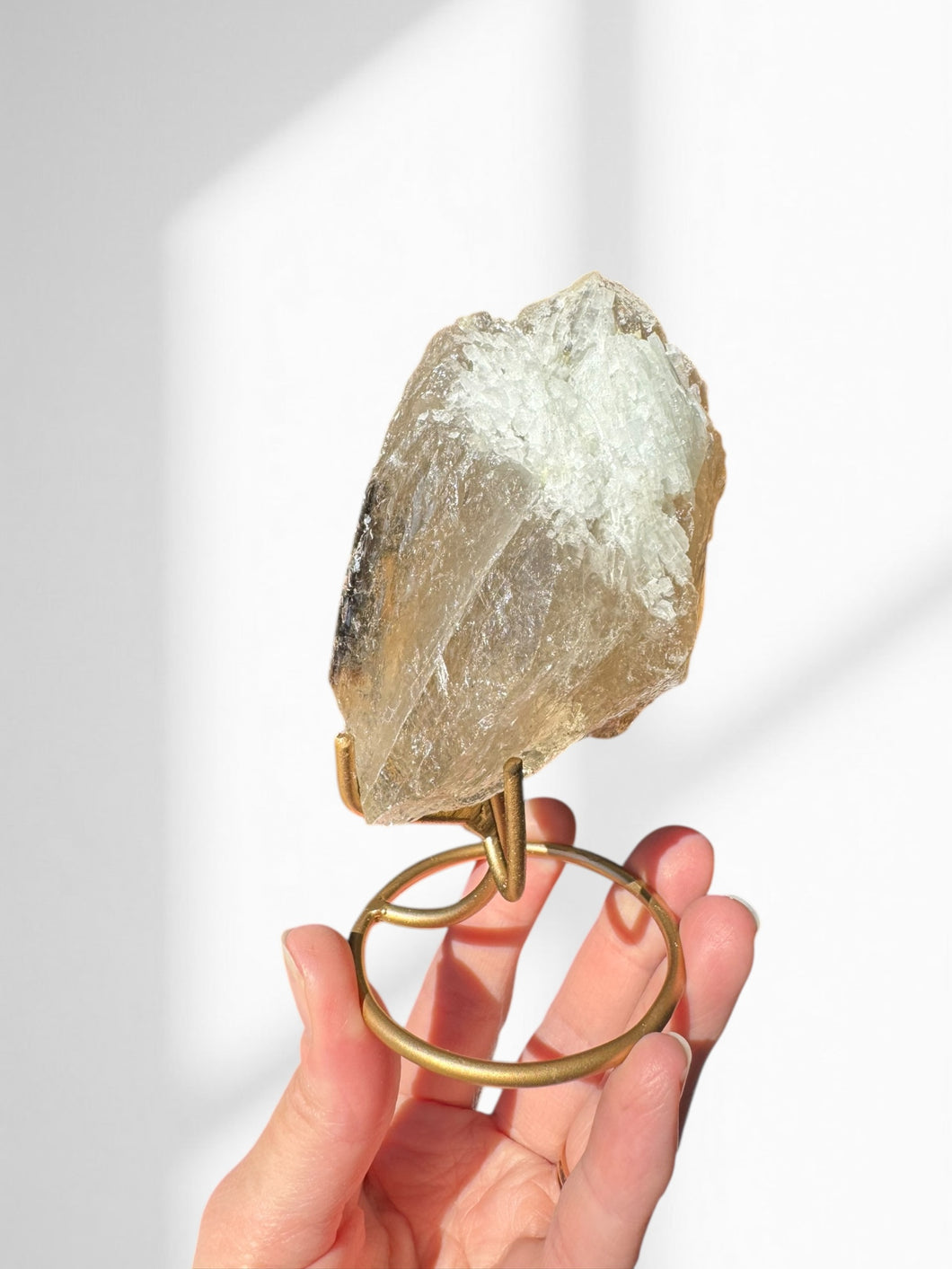Raw Citrine on Stand 03