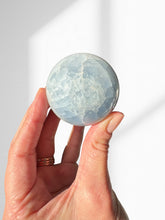 Load image into Gallery viewer, Blue Calcite Sphere 02
