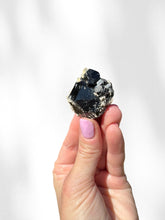 Load image into Gallery viewer, Smokey Quartz Specimen with Hyalite Opal 02
