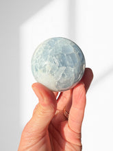 Load image into Gallery viewer, Blue Calcite Sphere 02
