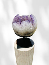 Load image into Gallery viewer, Large Amethyst Sphere on Stand 02
