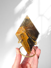 Load image into Gallery viewer, Golden Healer Diamond on stand 05
