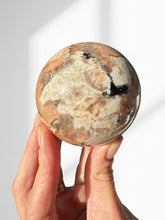 Load image into Gallery viewer, Black Tourmaline in Feldspar Sphere 03
