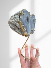 Load image into Gallery viewer, Agate Geode Wings on Stand 07
