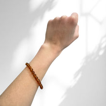 Load image into Gallery viewer, Orange Amber Bracelet
