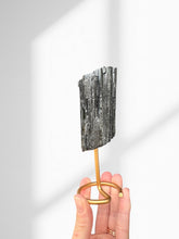 Load image into Gallery viewer, Black Tourmaline 10 (on stand)
