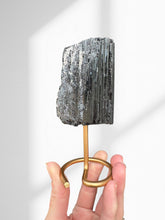 Load image into Gallery viewer, Black Tourmaline 07 (on stand)
