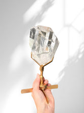 Load image into Gallery viewer, Clear Quartz Sculpture on Stand
