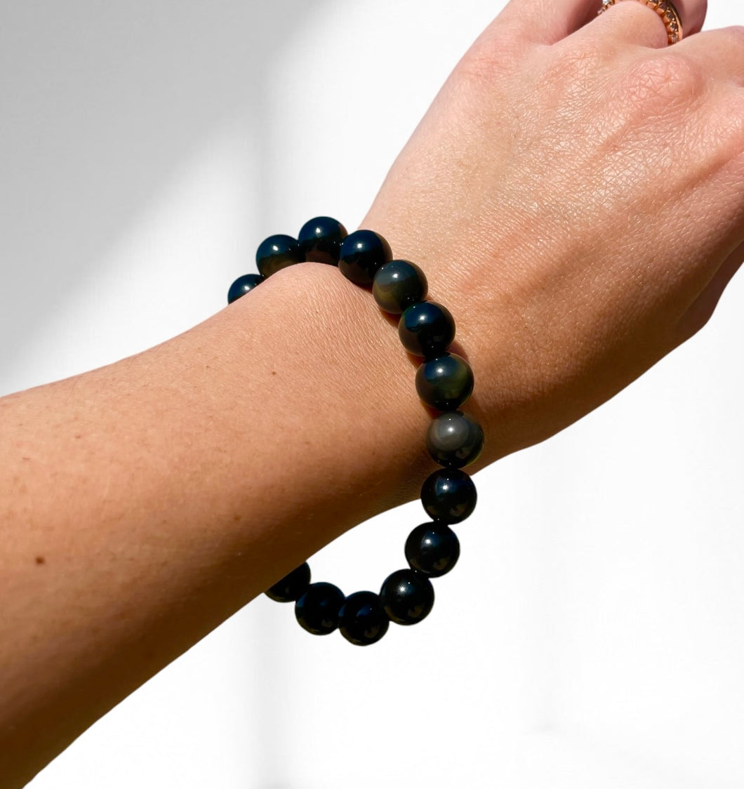 Rainbow Obsidian Bracelet