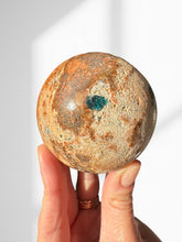 Load image into Gallery viewer, Calcite with Blue Apatite Sphere 04
