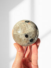 Load image into Gallery viewer, Black Tourmaline in Feldspar Sphere 04
