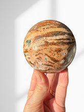 Load image into Gallery viewer, Calcite with Blue Apatite Sphere 05
