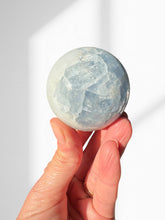 Load image into Gallery viewer, Blue Calcite Sphere 02

