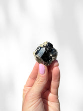 Load image into Gallery viewer, Smokey Quartz Specimen with Hyalite Opal 02
