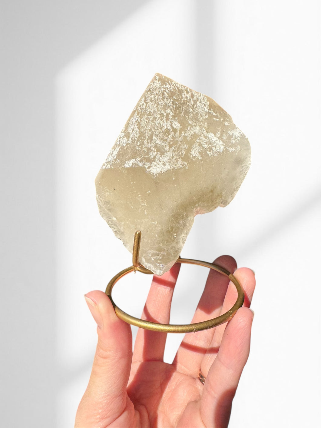 Raw Citrine on Stand 02