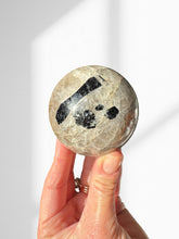 Load image into Gallery viewer, Black Tourmaline in Feldspar Sphere 04
