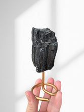 Load image into Gallery viewer, Black Tourmaline 12 (on stand)
