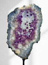Load image into Gallery viewer, Amethyst Slab on Stand 08
