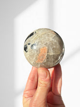 Load image into Gallery viewer, Black Tourmaline in Feldspar Sphere 04
