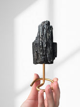 Load image into Gallery viewer, Black Tourmaline 06 (on stand)
