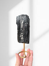 Load image into Gallery viewer, Black Tourmaline 04 (on stand)
