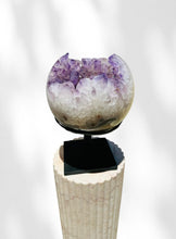 Load image into Gallery viewer, Large Amethyst Sphere on Stand 02
