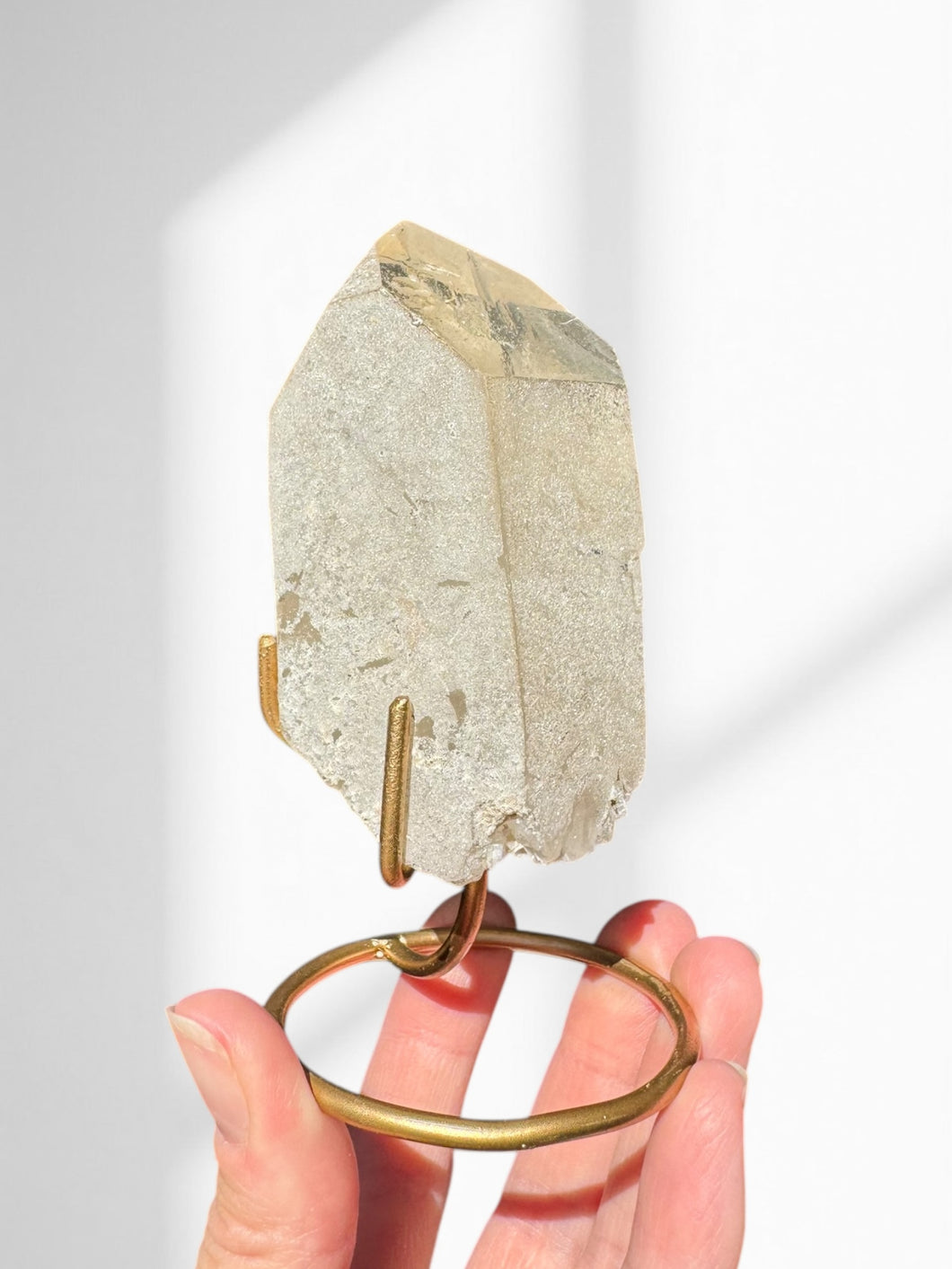 Raw Citrine on Stand 04