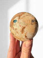 Load image into Gallery viewer, Calcite with Blue Apatite Sphere 04
