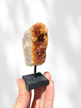 Load image into Gallery viewer, Citrine Cluster on stand 03
