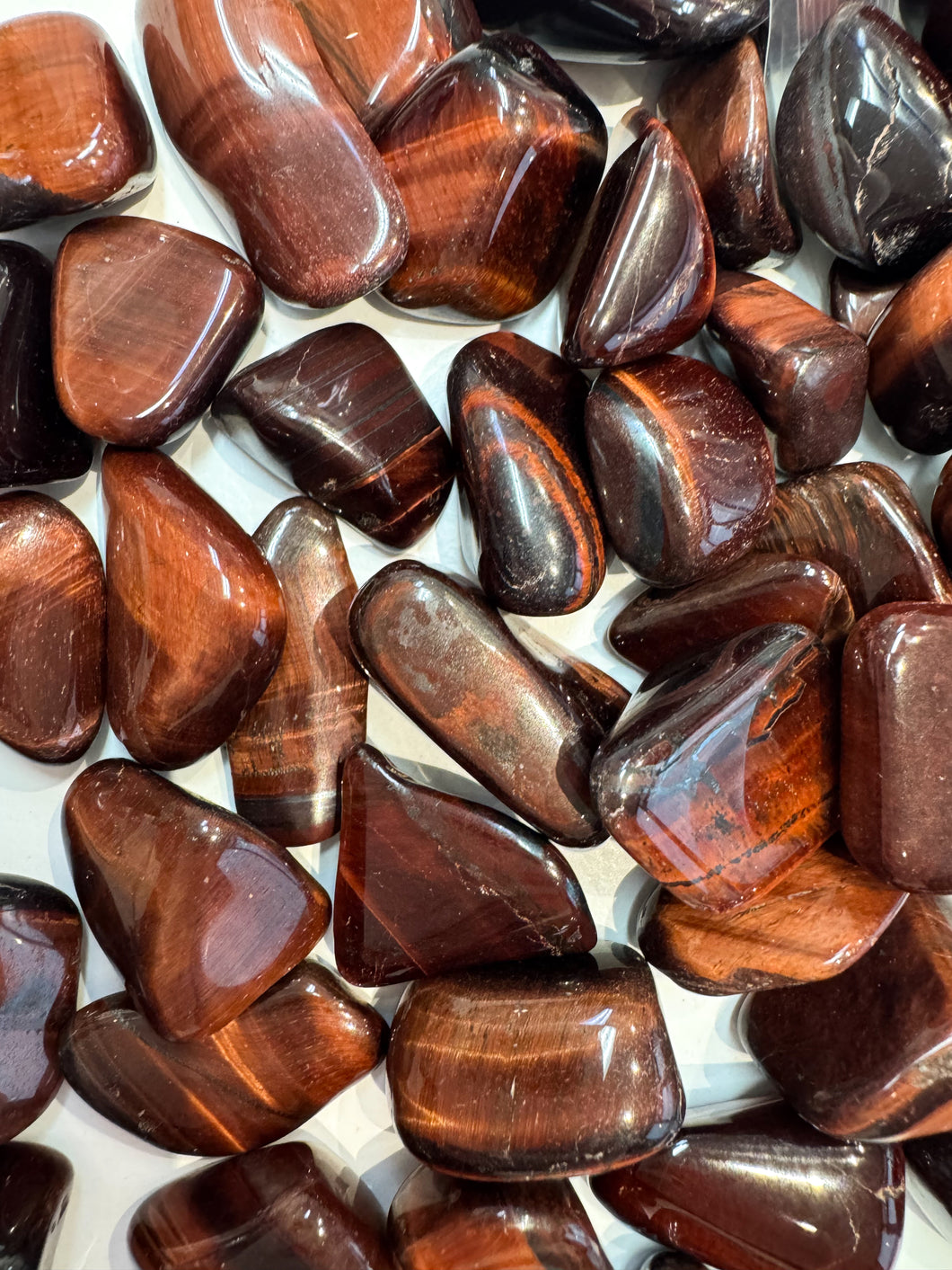 Tiger Iron Tumblestone | small