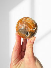 Load image into Gallery viewer, Calcite with Blue Apatite Sphere 02
