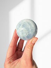Load image into Gallery viewer, Blue Calcite Sphere 02
