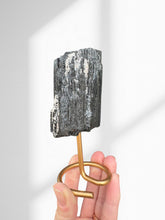 Load image into Gallery viewer, Black Tourmaline 07 (on stand)
