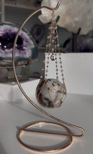 Load image into Gallery viewer, Black Tourmaline in Feldspar Sphere 02
