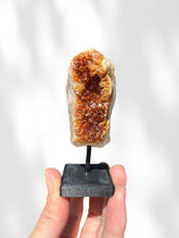 Load image into Gallery viewer, Citrine Cluster on stand 03
