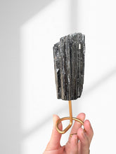 Load image into Gallery viewer, Black Tourmaline 14 (on stand)
