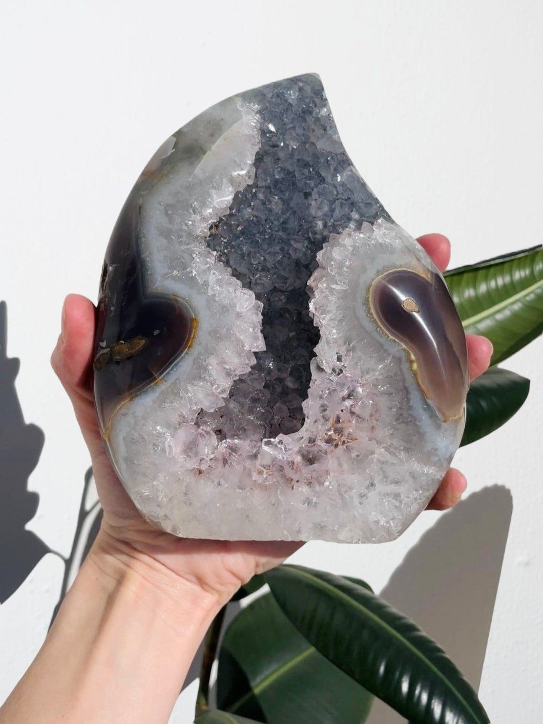 Amethyst Druzy Flame 04