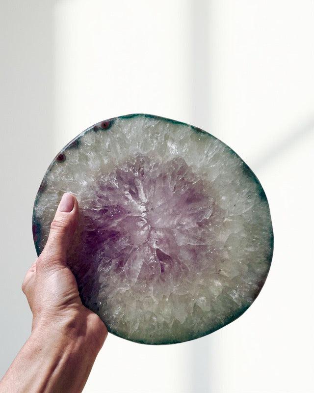 Amethyst + Agate Slab 02