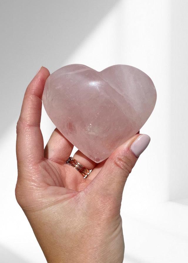 Rose Quartz Hearts