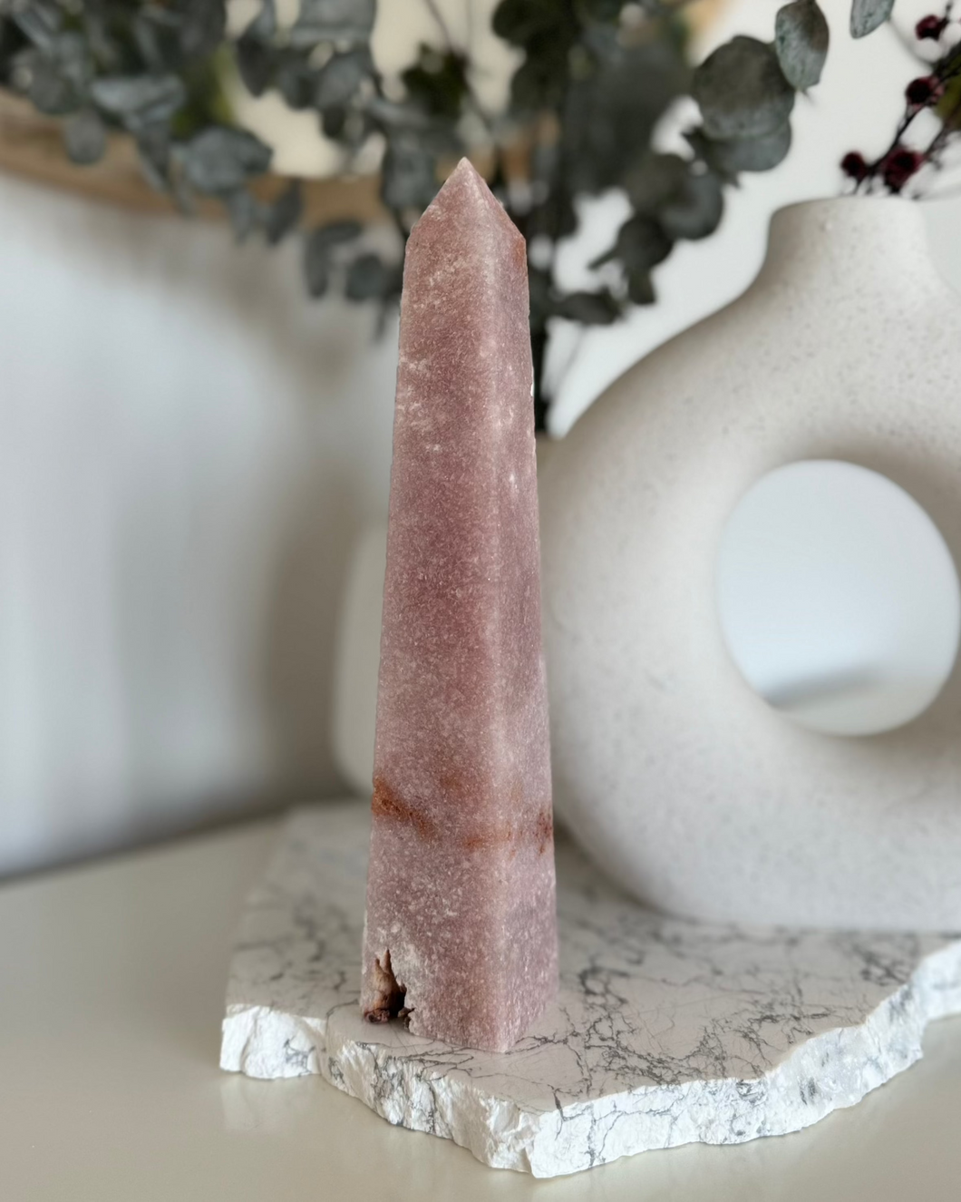 Pink Amethyst Point 02