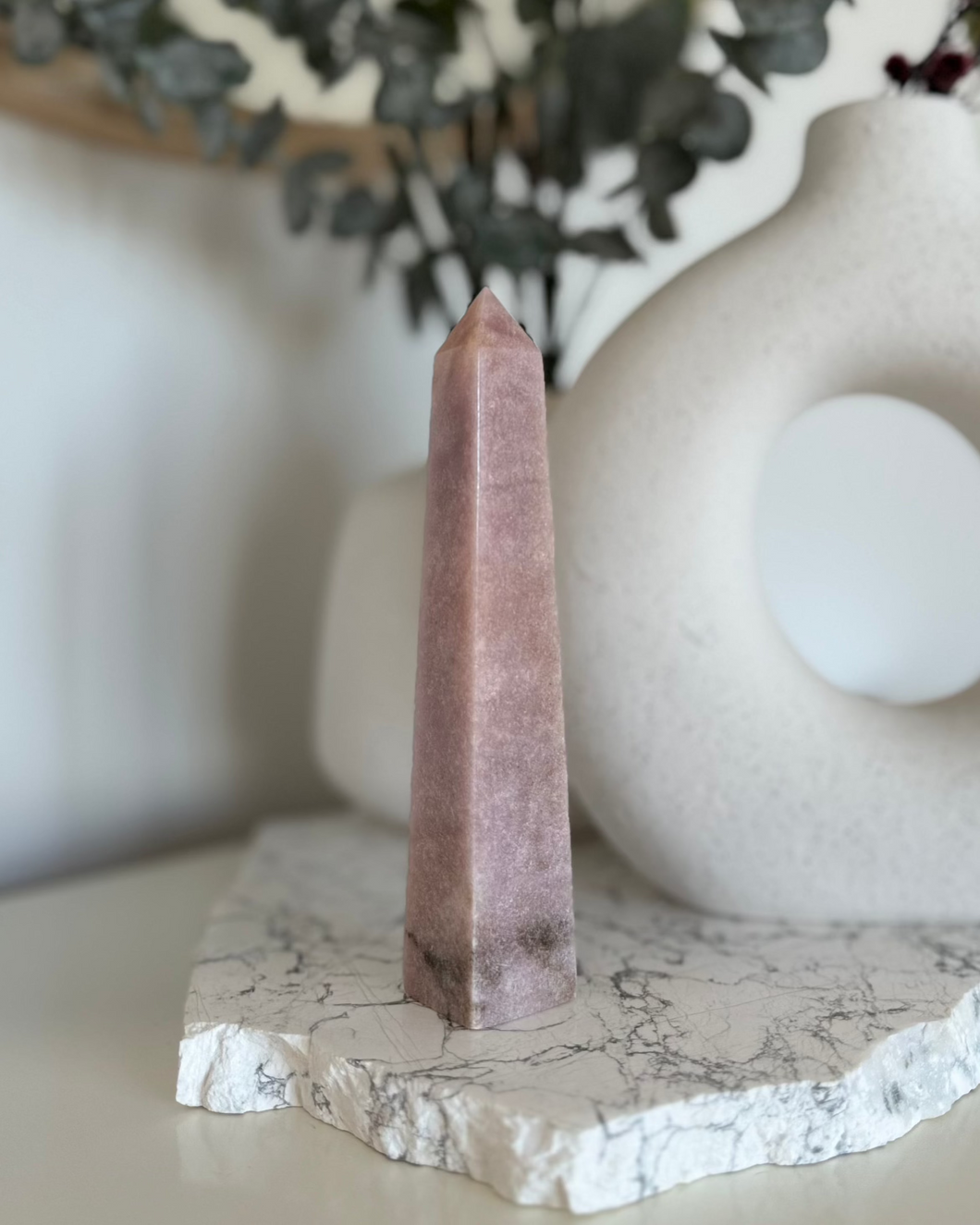 Pink Amethyst Point 10
