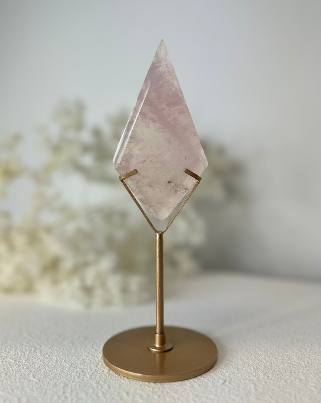 Rose Quartz Diamond 08