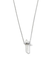 Load image into Gallery viewer, Lunar Quartz Necklace | Clear Quartz

